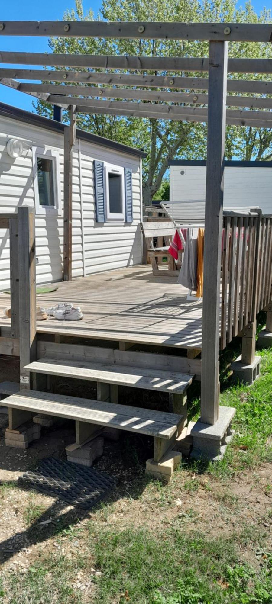 Mobilhome Chez Sylvie Au Camping De Pujol Argelès-sur-Mer Dış mekan fotoğraf